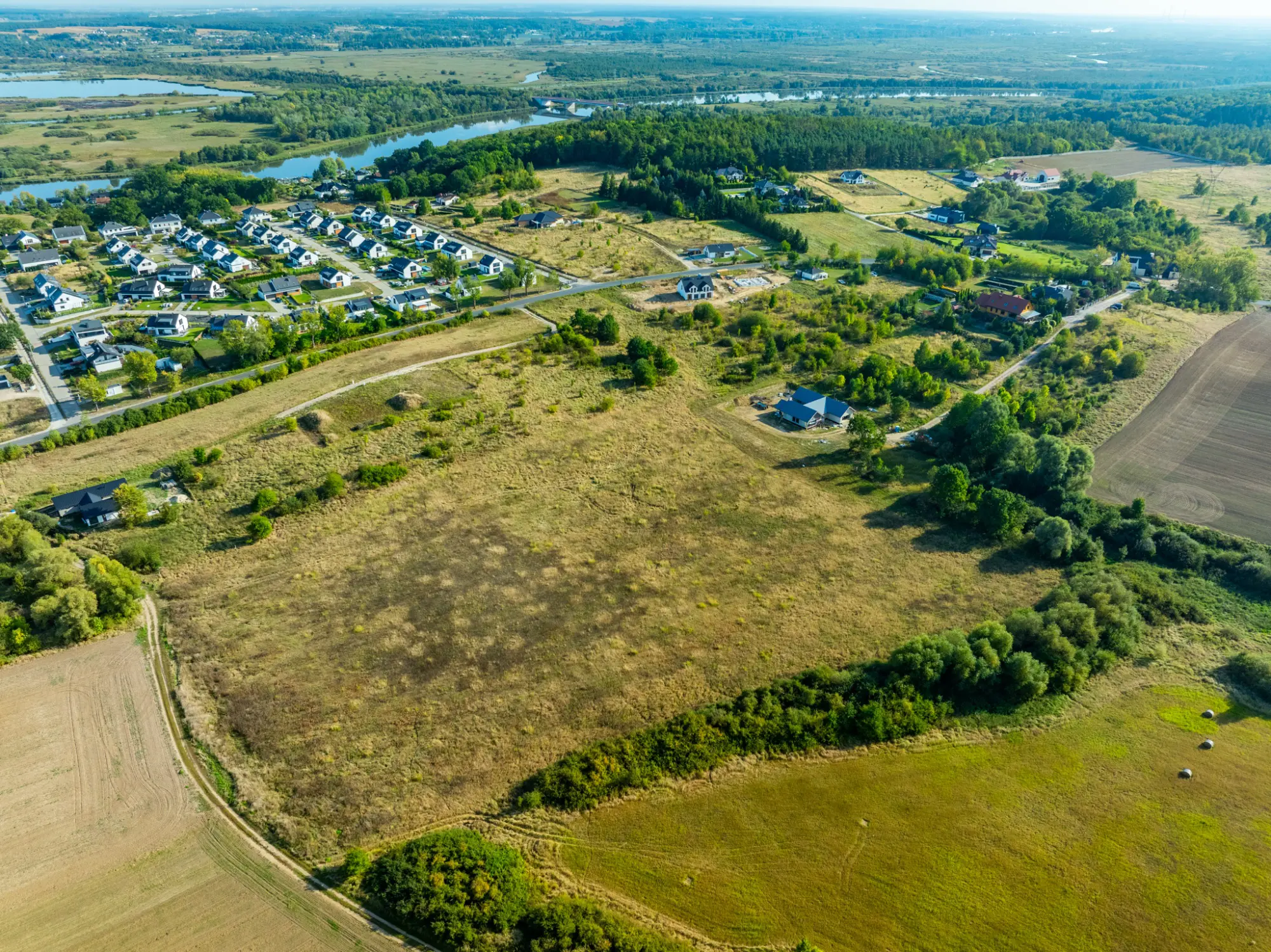 Uzbrojone działki budowlane Siadło Dolne